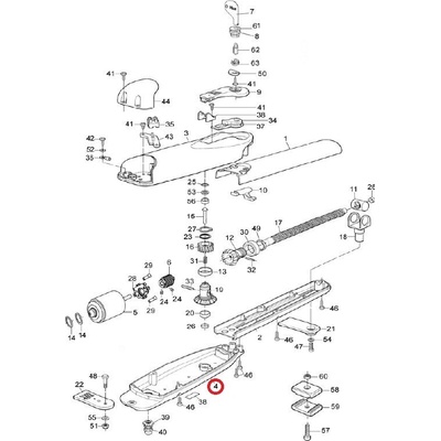 DOPRODEJ! BMGWPB.45673 dolní obal motoru pro WG4.../MB4... - potom jen v kitu PRWNG09