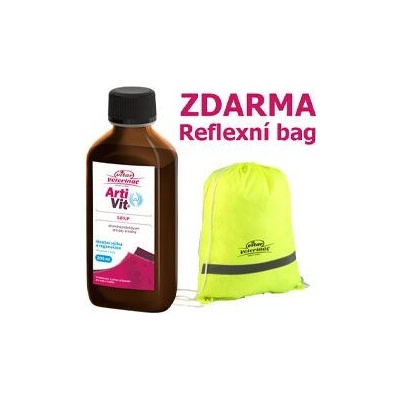 Vitar ArtiVit Sirup 200 ml reflexní batůžek