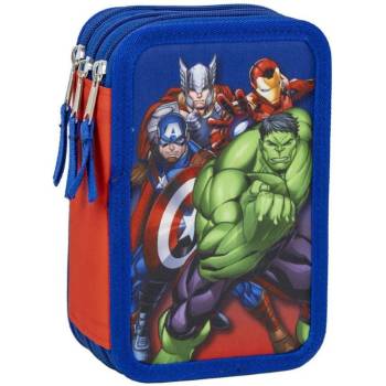 Cerda Ученически несесер с пособия Cerda Avengers - с 3 ципа (2700001258)