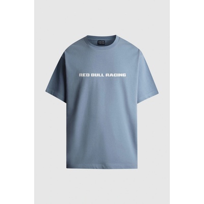 Red Bull Racing X Pepe Jeans pánské tričko GLOBE GRAPHIC TEE modrá