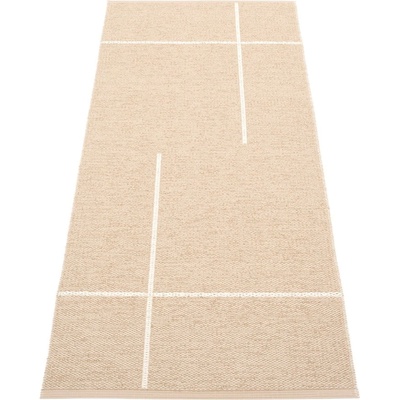 Pappelina Бежова пътека за открито и закрито 70x180 cm Fred Beige - Pappelina (FR6E718)