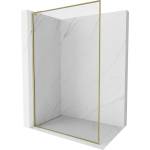 Mexen Kioto-F L душ параван Walk-in с рамка 85 x 202 cm, прозрачно 8 mm, златно - 800-085-174-50-00 (800-085-174-50-00)