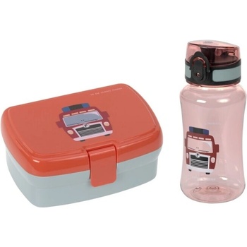 Lässig Lunch Set Tiny Drivers fire engine