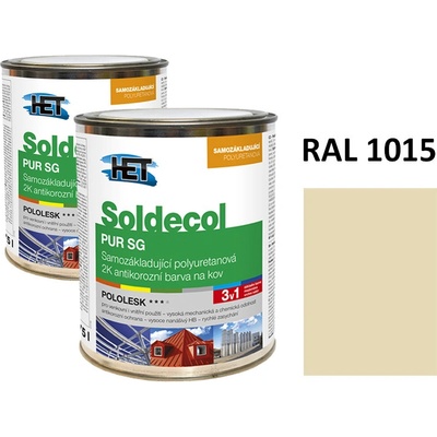 Soldecol PUR SG 0,75L RAL 1015
