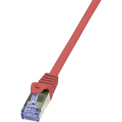 LogiLink CQ3074S RJ45 CAT 6A S/FTP, 5m, červený