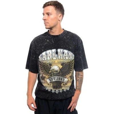 Karl Kani Signature Washed Eagle Tee Black
