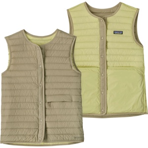 Patagonia Дамски пухен елек Patagonia Women's Lightweight Reversible Down Sweater Vest Down vest - Weathered Stone (132-1802-0212)