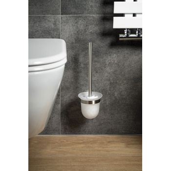 Sapho NEO 104113015 WC štětka nástěnná, broušená nerez