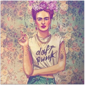 TopMebel " Frida Punk" TopMebel картина на платно с дигитален печат 60x60x3cm