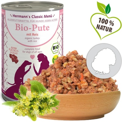 Herrmann's Bio Krůtí s rýží 400 g