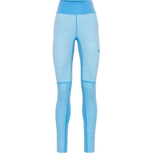 Kari Traa Дамско мериносово термобельо Kari Traa Women's Smekker High Waist Pants Merino base layer - Ocean (115-2574-0812)