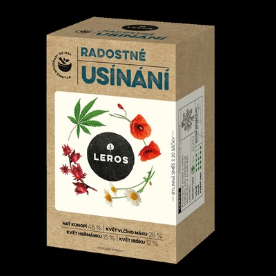 Leros Radostné usínání konopíandvlčí mák 20 x 1 g