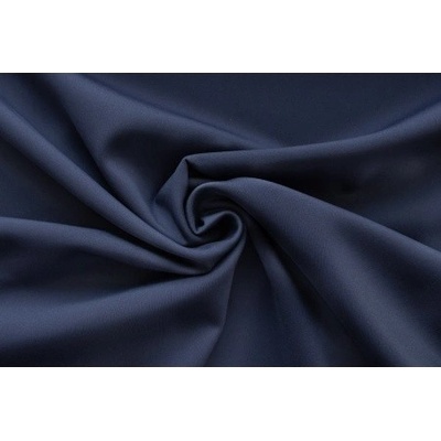 Úplet MODRÝ Pam/Ly - látka na šaty, kalhoty a sukně