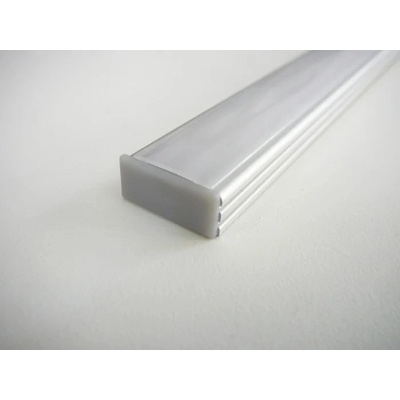 Koncovka LED profilu N2 plastová - Plná TL-096041