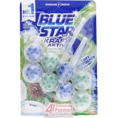 BLUE STAR Kraft Aktiv Závěsný čistič ranní svěžest WC 2 x 50 g