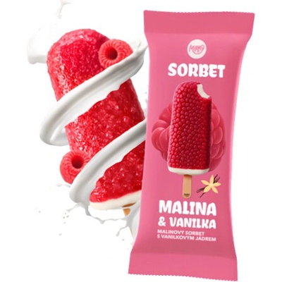 Miamo Sorbet malina & vanilka 50ml