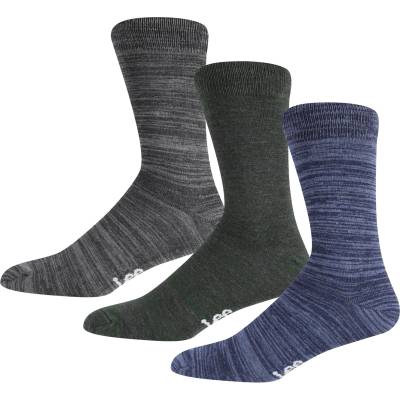 Lee Чорапи Lee Men's Soutar Crew Socks - Grey/Green/Blue