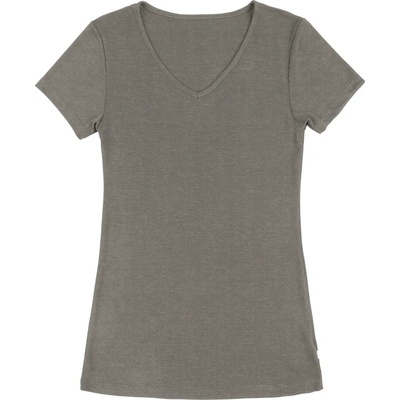 Joha Дамско мериносово термобельо Joha Women's Blouse S/S Merino base layer - Sesame Melange (115-1441-0212)