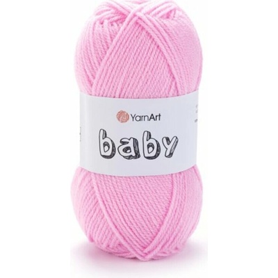 Yarn Art příze Baby 217 azalkově růžová