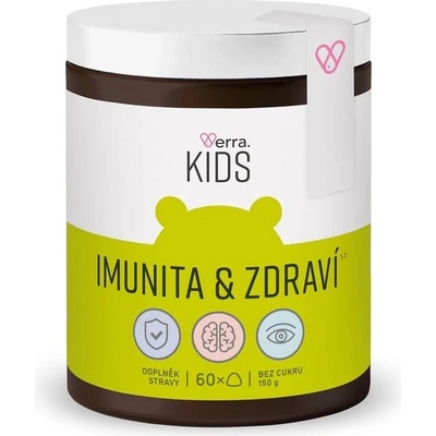 Verra Kids Imunita & Zdravie pre deti s príchuťou lesné ovocie 60 gumíkov