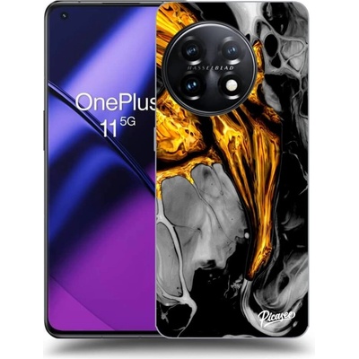Picasee ULTIMATE CASE pro OnePlus 11 5G - Black Gold