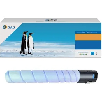 Image 1 of Konica Minolta КАСЕТА ЗА KONICA MINOLTA BIZHUB C258/C308/C368 - Cyan - TN324C (TN-324C) - A8DA450 - PN NT-CQTN324FC - G&G (100MINC258C)