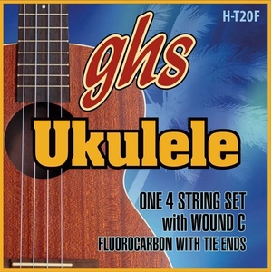 GHS Ukulele Fluorocarbon Tie Ends H-T20F Струни за тенор укулеле (GHS H T20 F)