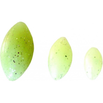 ICE fish Gumový váleček 12/6mm Fluo 15ks