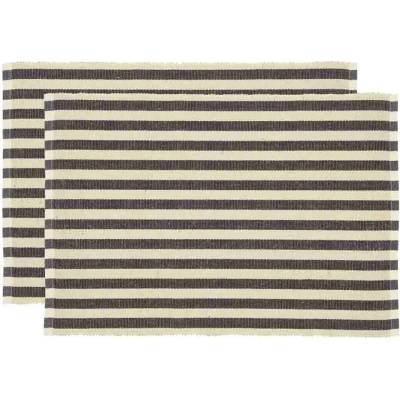 Södahl bavlna prostírání Statement Stripe Ash 33x48cm 2ks
