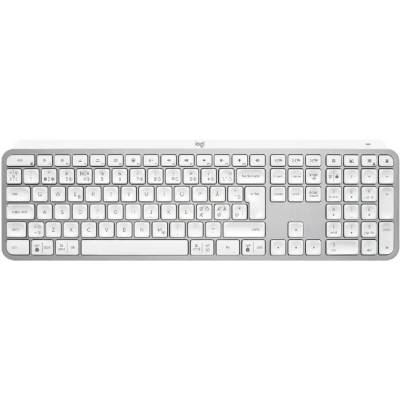 MX keys S Illuminated, Bluetooth Low Energy, до 3 устройства, LED подсветка, USB-C, сив (920-011588)