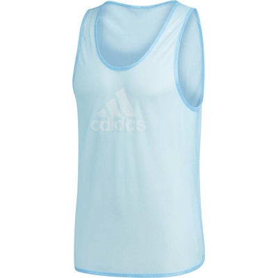 Rozlišovací adidas TRG BIB 14 svetlomodrá biela
