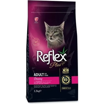 Lider Pet Food Choosy With Salmon Adult Cat - Пълноценна храна за израснали котки от всички породи с капризен стомах 1.5 кг