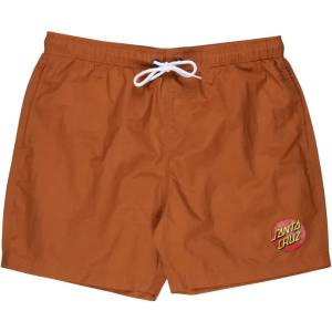 SANTA CRUZ Бански гащета Santa cruz Classic dot swimming shorts - Brown (Amber)