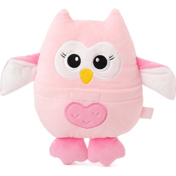 Image 1 of Амек Тойс Играчка против колики с черешови костилки Амек Тойс - Бухал, розов (098404-1)