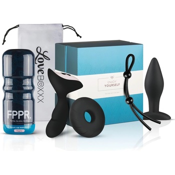 LoveBoxxx Yourself - комплект за секс игри за мъже (5 части)