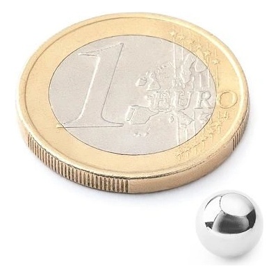 NeoCube 5mm strieborné - náhradná gulička