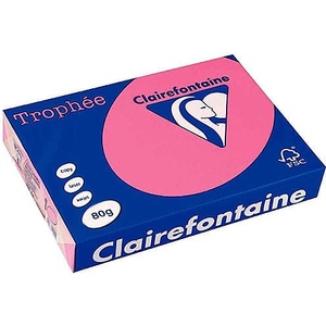 TROPHEE Копирна хартия Trophee наситено розов A4 80 гр. 100 л, 1771