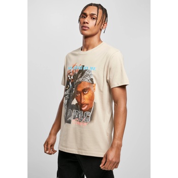 Mister Tee Тениска Tupac Retro Tee sand XXLUB-MT621-00208 - Тъмносив, размер M