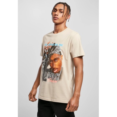Mister Tee Тениска Tupac Retro Tee sand XXLUB-MT621-00208 - Тъмносив, размер M