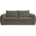 Bobochic Кафяво-сив диван за ежедневно спане/сгъваем 216 cm Archimede - Bobochic Paris (WT-SARI-3R---W_P1181)