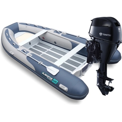 Gladiator RIB 420 AL-A SC a Tohatsu MFS30D ETS Komplet