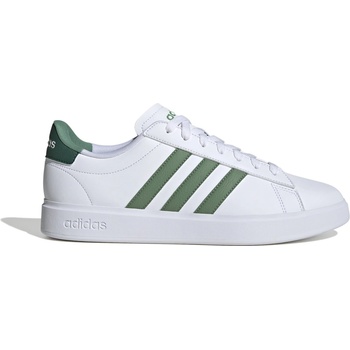 Adidas Мъжки маратонки Adidas Grand Court Base 2 Trainers Mens - White/Green