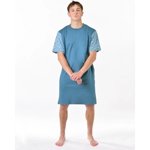 gino Мъжка нощна риза Gino синя gino | Sin | МЪЖЕ | XL - zoot - 40,07 лв