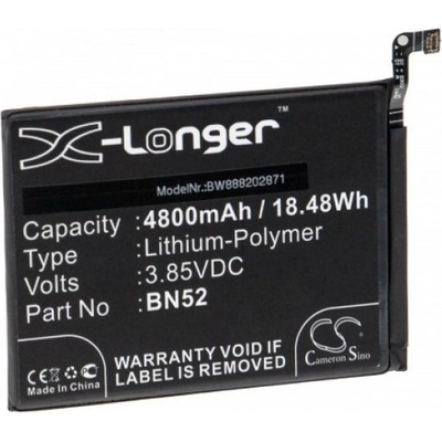 VHBW Батерия за Xiaomi Poco M2 Pro / Note 9S / Note 9 Pro, BN52, 4800 mAh (888202871)