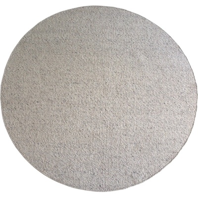 Rowico Home Светлосив вълнен кръгъл килим ø 250 cm Auckland - Rowico (120453)