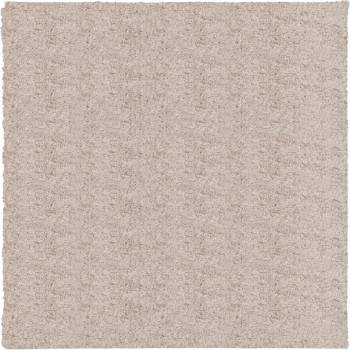 Шаги килим с дълъг косъм, модерен, бежов, 240x240 cm