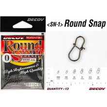 Dec decoy sn-1 round snap ns black karabínka 13 ks rozmer 2 sn1 round snap