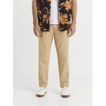 Celio Vowork Панталон Celio | Bezhov | МЪЖЕ | S