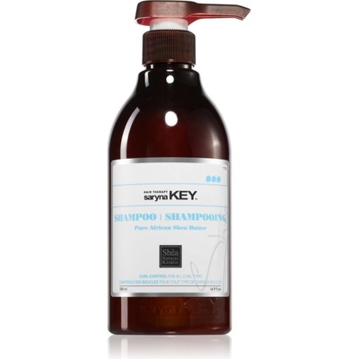 Saryna Key Pure African Shea Butter Curl Control šampón s bambuckým maslom 500 ml
