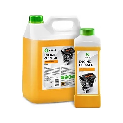 GRASS Engine cleaner - НЕалкален препарат за двигатели - 1 л